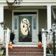 Scary Tree Door Mural Halloween Holiday Outdoor Decoration Porch Pumpkin Decor