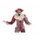 6.5 Ft Halloween Towering Creepy Carnival Clown Animatronic Haunted House Prop