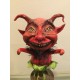 9”  Debra Schoch Original Potted Devil Halloween Piece 2012