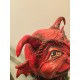 9”  Debra Schoch Original Potted Devil Halloween Piece 2012