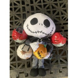 Disney's Nightmare Before Christmas Light Up Halloween Pumpkins & Porch Greeter