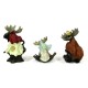 Big Sky Carvers MOOSETIVITY II Figurine Set 3Pc Nativity Shepherd Drummer King