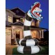 Officially Licensed Sandworm From Beetlejuice Inflatable Halloween Decoration