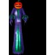 Halloween inflatable Arching Reaper 12 ft Tall Airblown Projection Decoration