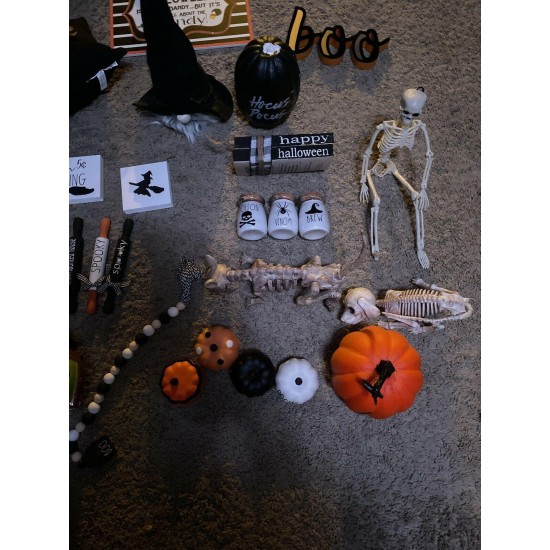 Lot Of (29) Assorted Halloween Decor