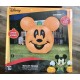 Disney 9.5 ft 2.9 M Halloween Mickey Mouse Lights Up Pumpkin Inflatable Gemmy