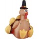 Holidayana Turkey With Pilgrim Hat Inflatable 6Ft Thanksgiving Turkey With Pilgr