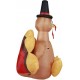 Holidayana Turkey With Pilgrim Hat Inflatable 6Ft Thanksgiving Turkey With Pilgr