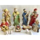 10 Piece Ceramic Nativity Set