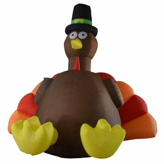 Outdoor Inflatable Thanksgiving Decorations Inflatable Turkey with Air Blower