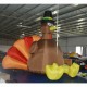 Outdoor Inflatable Thanksgiving Decorations Inflatable Turkey with Air Blower