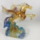 Amore Jewell Flying Horse Christmas ornament decoration Liuli Crystal Glass Gift