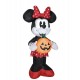 Halloween Disney 5ft Mickey & Minnie Mouse w Pumpkin Airblown Inflatable Gemmy