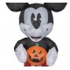 Halloween Disney 5ft Mickey & Minnie Mouse w Pumpkin Airblown Inflatable Gemmy