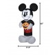 Halloween Disney 5ft Mickey & Minnie Mouse w Pumpkin Airblown Inflatable Gemmy