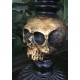 FANCY HALLOWEEN PUMPKINS TREE SCARY SKELETON  SKULL CENTERPIECE TABLE DECOR