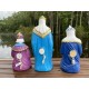 General Foam 3 Wise Men Large Nativity Blow Mold Set Christmas Lighted Outdoor