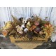 Farmers Market Fall Floral Arrangement, Autumn Pumpkin, Thanksgiving Decor