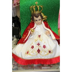 Niño Dios con Vestido Niño Dios De La Salud y Silla