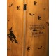 Primitive Vintage Reproduction Halloween Room Divider/ Screen Witch HP OOAK