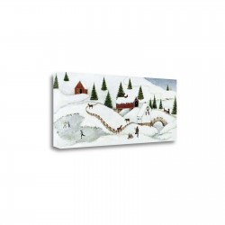 Christmas Valley Bridge By David Carter Brown, Gallery Wrap