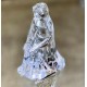 BACCARAT Nativity Scene Mary Kneeling NIB Perfect Signed French Crystal 6