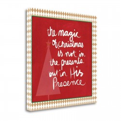 The Magic of Christmas - Border by Linda Woods, Gallery Wrap  24