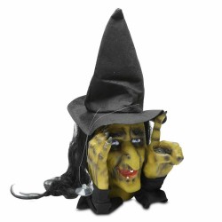 Halloween Spooky INDOOR WINDOW TAPPING WITCH Motion Activated