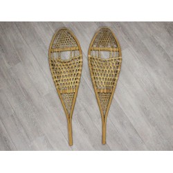 Authentic Vintage Pair of Snowshoes Used Gallery (47-90-G3116) L2