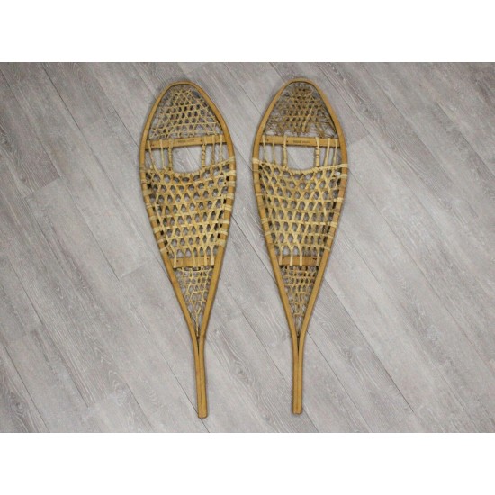 Authentic Vintage Pair of Snowshoes Used Gallery (47-90-G3116) L2