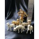 18 Piece Manger Made in Italy Plastic/Resin Christmas Decor Nativity Set Crèche