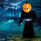 Halloween Pumpkin Reaper Lighted Yard Decoration Inflatable Outdoor Scary Large