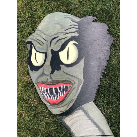 SNAKE from BEETLEJUICE 8 FT. HALLOWEEN LAWN ART YARD SIGN DECOR