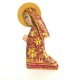 Nativity Set Christmas Cedarwood Colorful Handmade Figurines 6 Pcs Set Ethnic