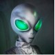 3 ft. Dancing and Moving LED Alien Halloween Decorations Sounds Animated Indoor