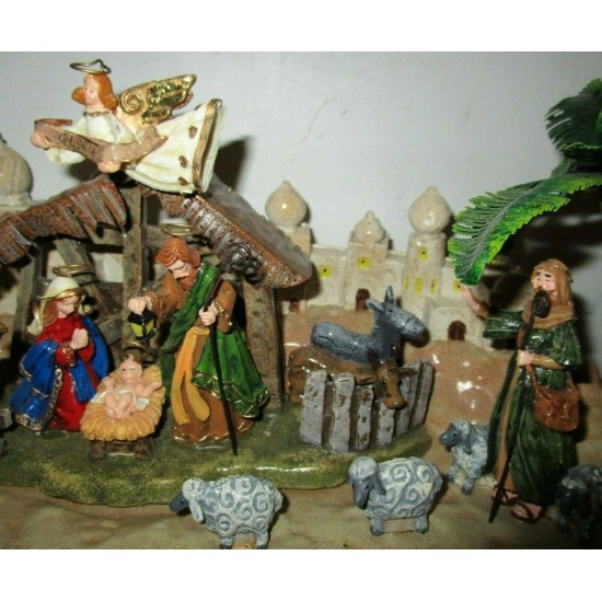 Christmas Nativity Scene amazing rare size 20