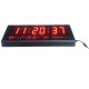 Large Digital Led Wall Modern Clock Timer with Calendar Temperature for Living R