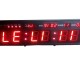 Large Digital Led Wall Modern Clock Timer with Calendar Temperature for Living R