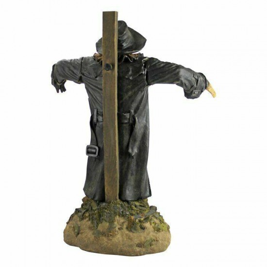 Scarecrow Statue Halloween Outdoor Yard Decoration Prop Sculpture Scary Lawn Art