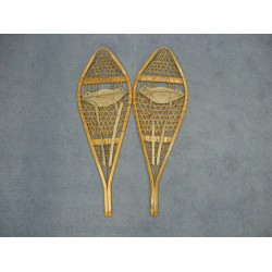 Authentic Vintage Pair of Snowshoes Used Gallery (47-90-G216) ET