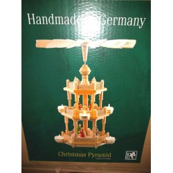 New Richard Glaesser 3 Tier Christmas Pyramid