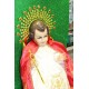 Niño Dios con Vestido Niño Dios Sagrado Corazon y Silla