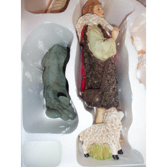 11 PIECE NATIVITY SET