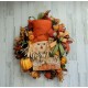 Scarecrow Wreath, Fall Wreath, Pumpkin Wreath, Fall Decor, Thanksgiving Wreath