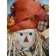 Scarecrow Wreath, Fall Wreath, Pumpkin Wreath, Fall Decor, Thanksgiving Wreath