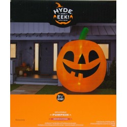 Halloween Gemmy Hyde & EEK! Boutique 9 1/2 ft Pumpkin Inflatable NIB