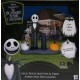 Gemmy Corp Nightmare Before Christmas 6ft Jack Skellington & Zero Welcome to