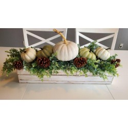 Fall Table Arrangement, fall pumpkin table decor, thanksgiving arrangement 27