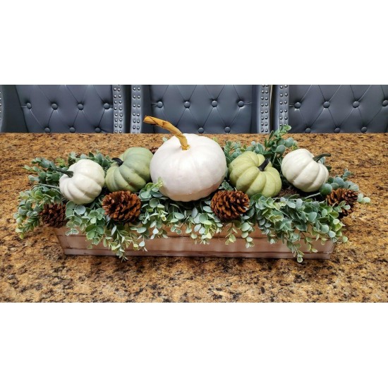 Fall Table Arrangement, fall pumpkin table decor, thanksgiving arrangement 27