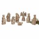 Burton & Burton Nativity Wood White Washed Set